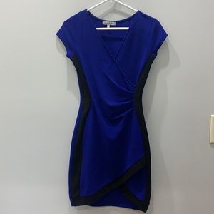 Ladies’ blue and black dress